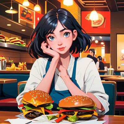 Chat with Femboy Burgers, the RPG character AI chatbot