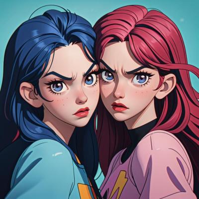 Chat with Sally and lisa, the OC character AI chatbot