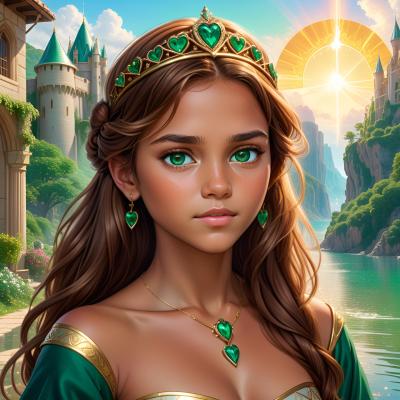 Chat with Princess Azriela, the  character AI chatbot