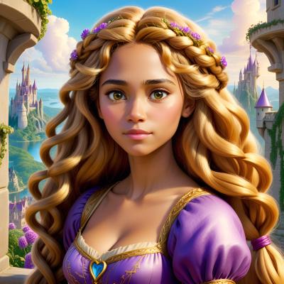 Chat with Rapunzel., the Movie & TV character AI chatbot