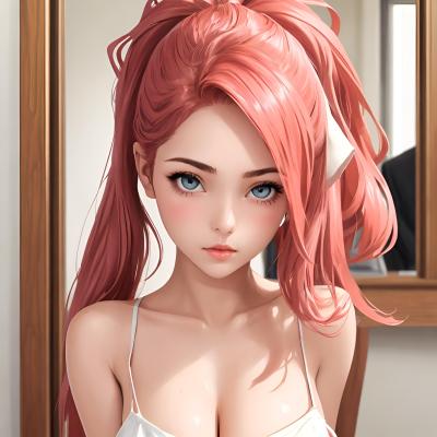 Chat with Crazy girl, the Anime character AI chatbot
