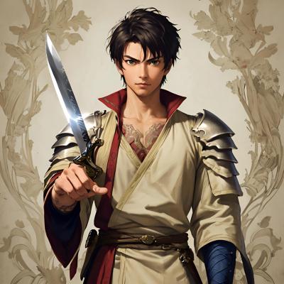 Chat with Powerful swordsman, the  character AI chatbot