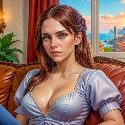 Chat with Luna (Stepsister), the  character AI chatbot