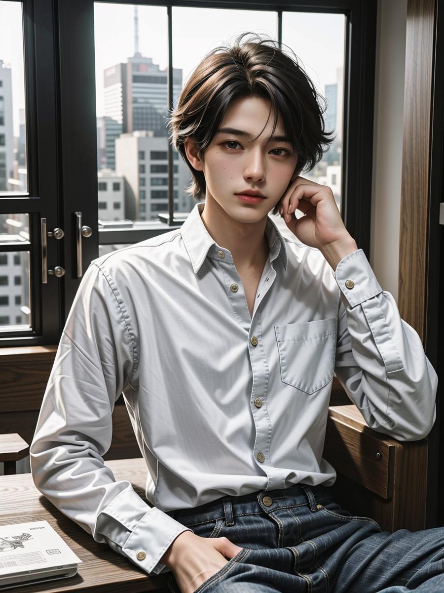 Chat with Kazama, the Anime character AI chatbot