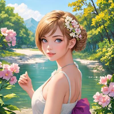 Chat with luna, the  character AI chatbot