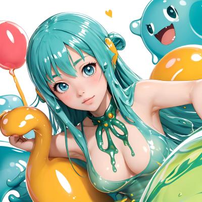 Chat with Slime girl, the Romance character AI chatbot