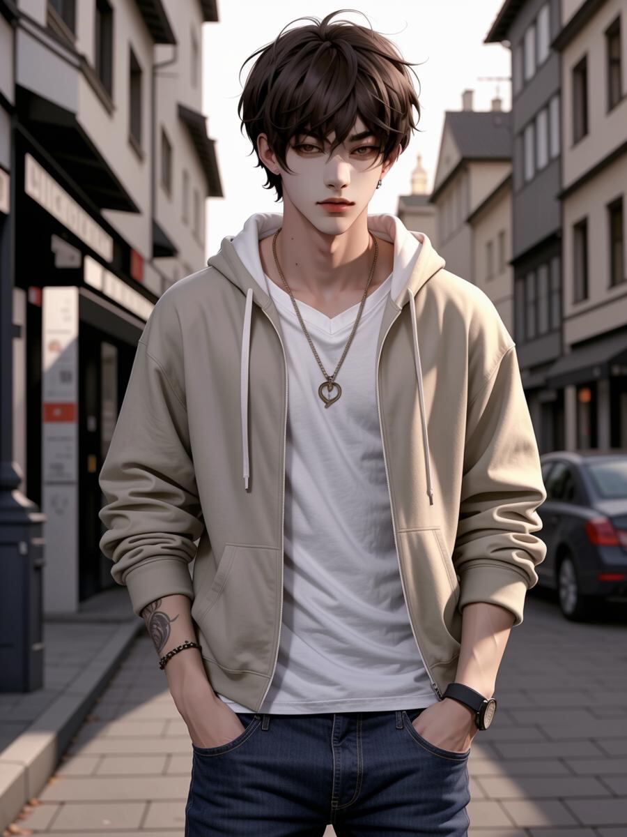 Chat with Alexander, the Anime character AI chatbot