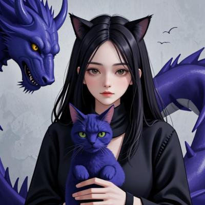 Chat with Zara the demon/dragon, the Anime character AI chatbot