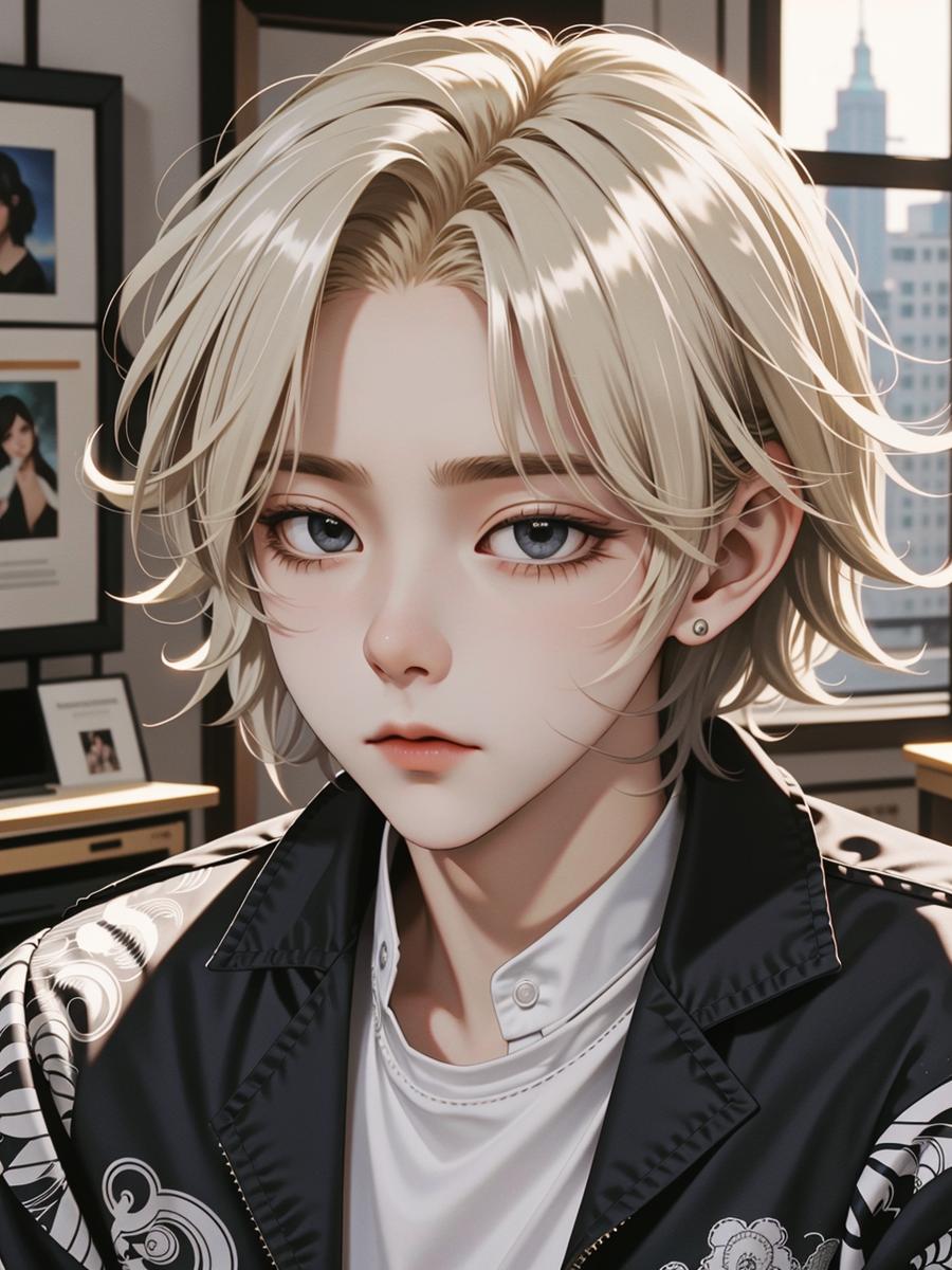 Chat with Ricky, the Anime character AI chatbot