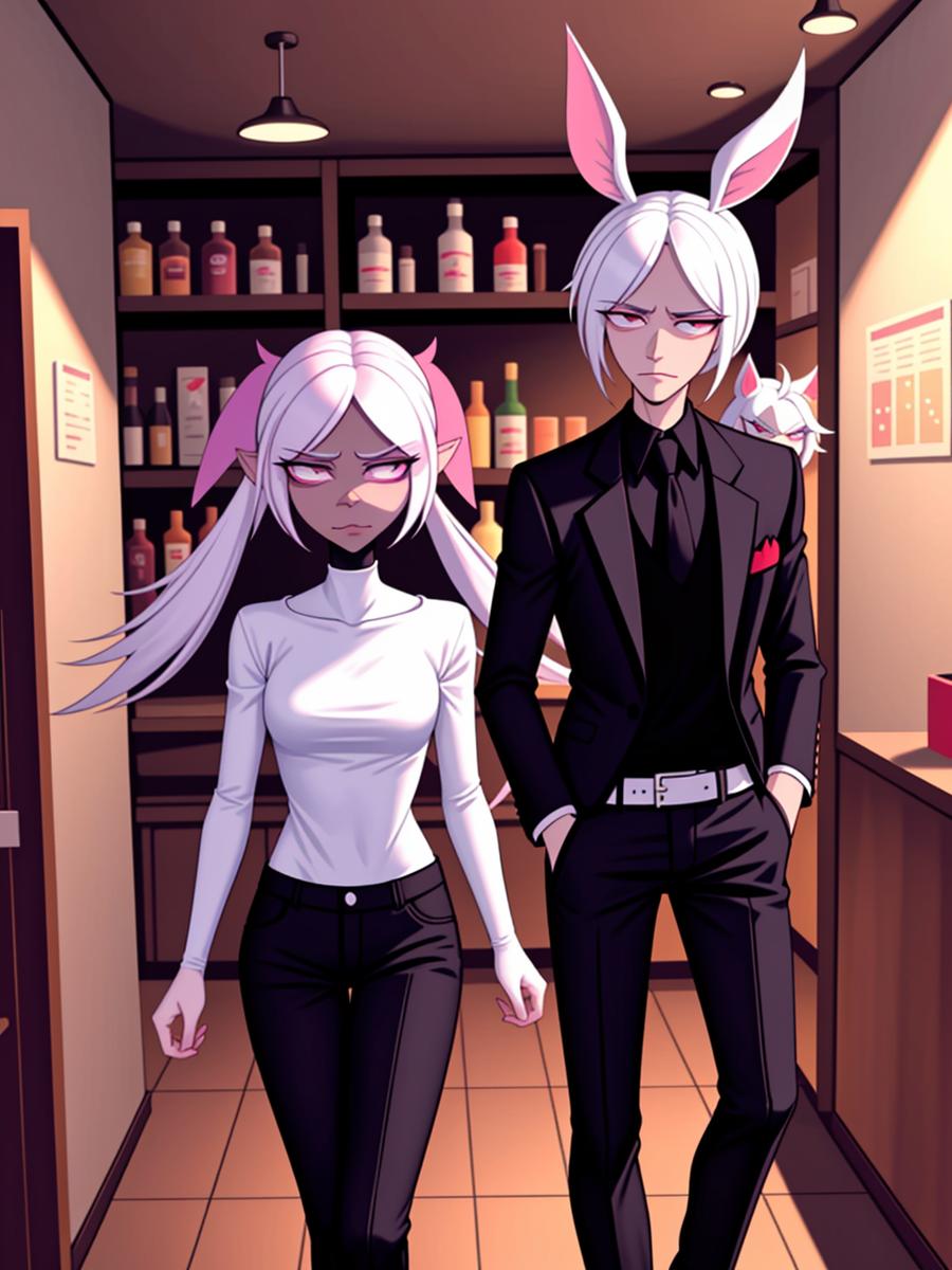 Chat with Hazbin hotel, the Anime character AI chatbot