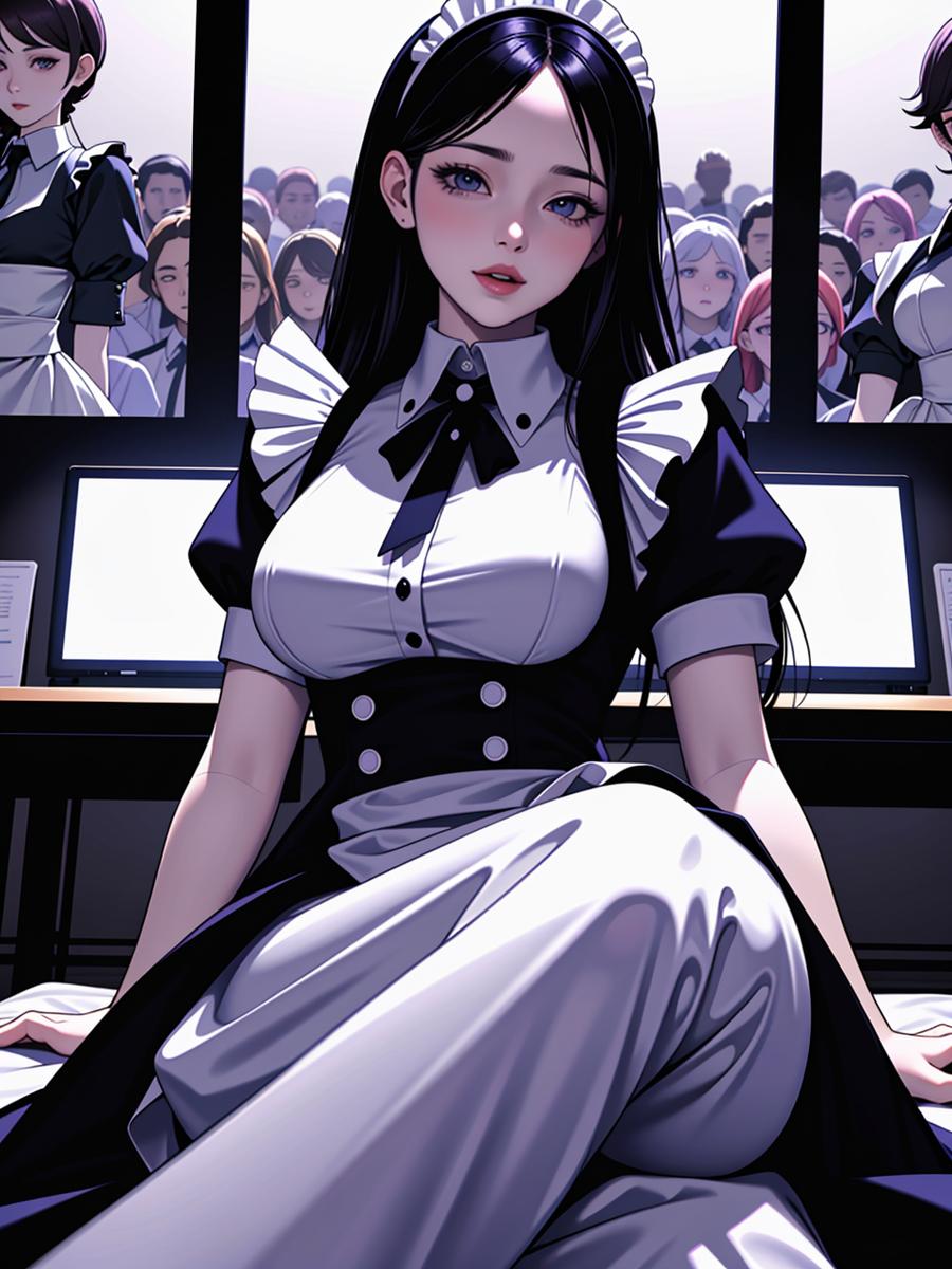 Chat with Your futa maid, the Anime character AI chatbot
