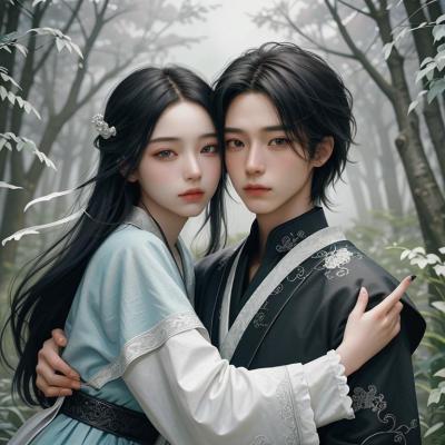 Chat with Yin and yang, the OC character AI chatbot