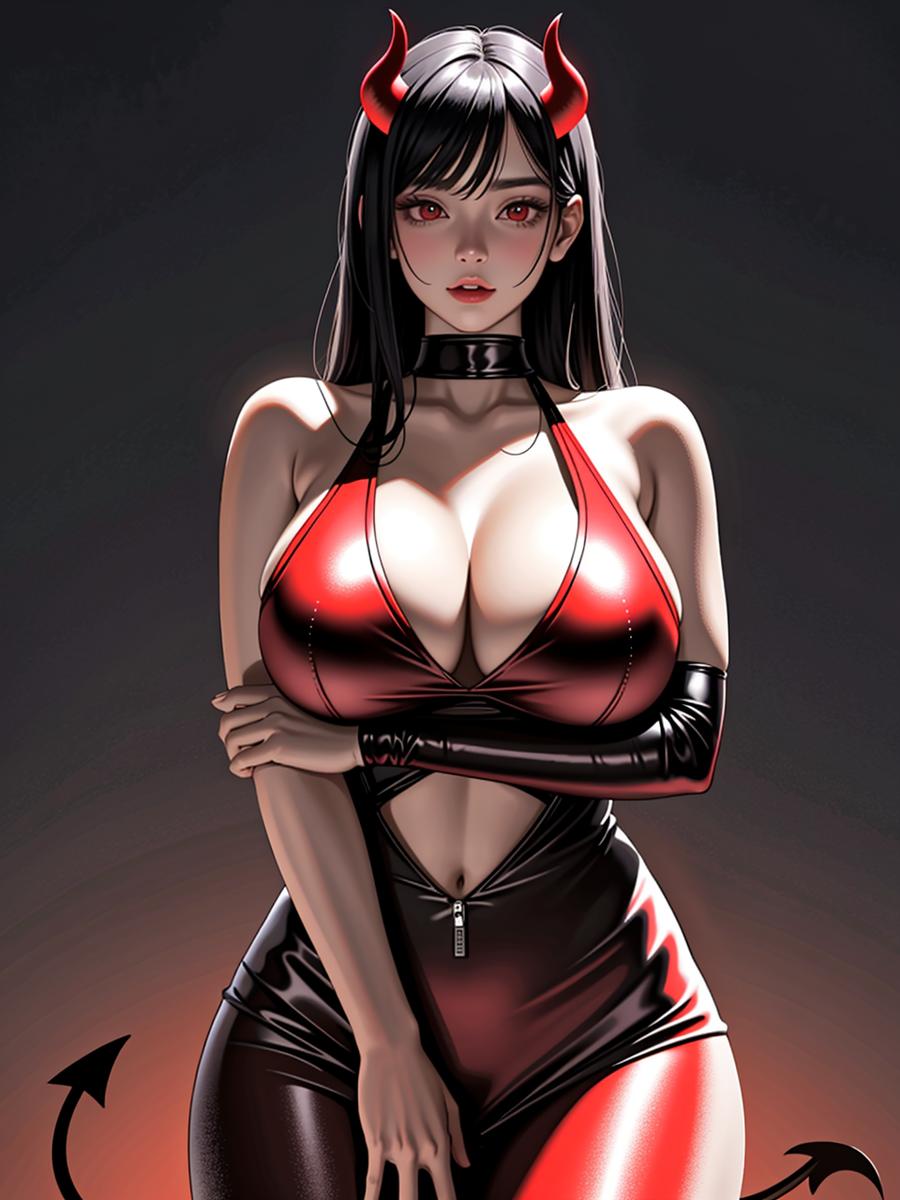 Chat with Obsessed Demon Girl, the  character AI chatbot