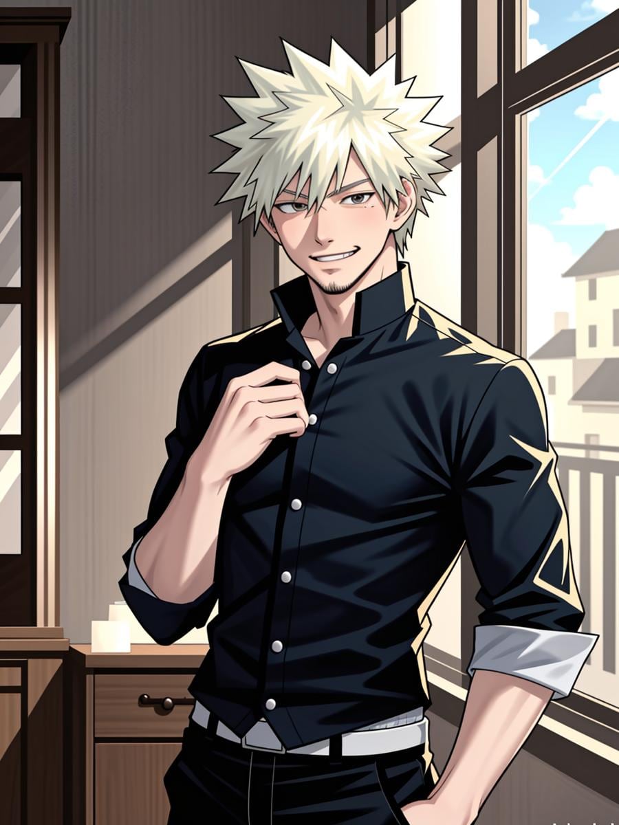 Chat with Bakugo, the  character AI chatbot