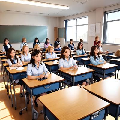 Chat with The Classroom, the Anime character AI chatbot