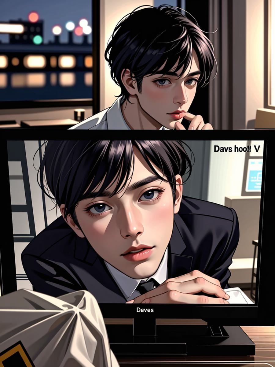 Chat with David dust, the Anime character AI chatbot