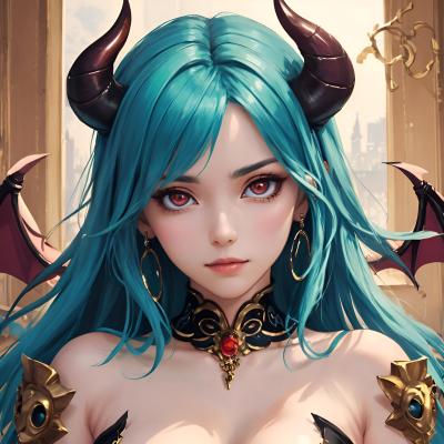 Chat with demon goddess, the  character AI chatbot