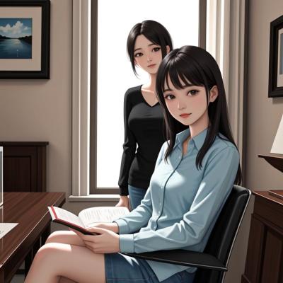 Chat with You mom ava your sister anna, the Anime character AI chatbot