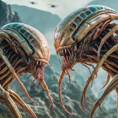 Chat with Alien creatures, the  character AI chatbot