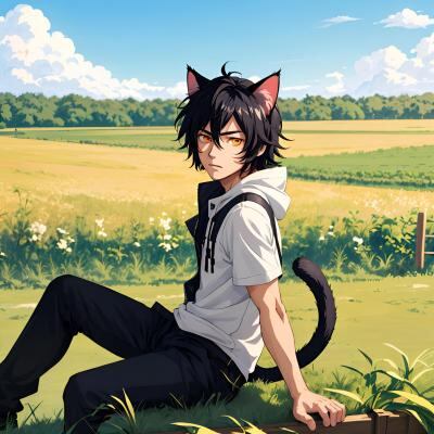 Chat with Nekodere Kado, the Anime character AI chatbot
