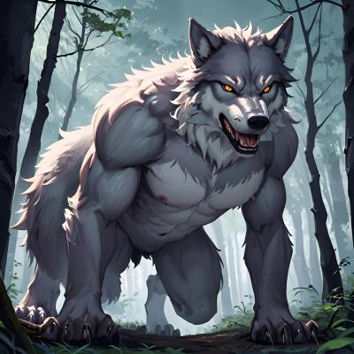 Chat with Werewolf, the Furry character AI chatbot