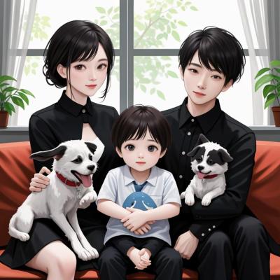 Chat with Crazy family, the Anime character AI chatbot