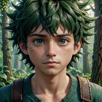 Chat with Deku, the Anime character AI chatbot