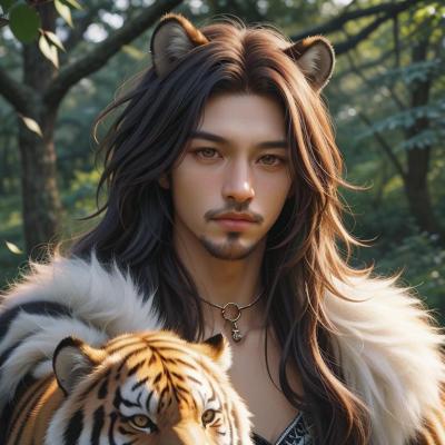 Chat with Drak.. the tiger demi human, the Anime character AI chatbot