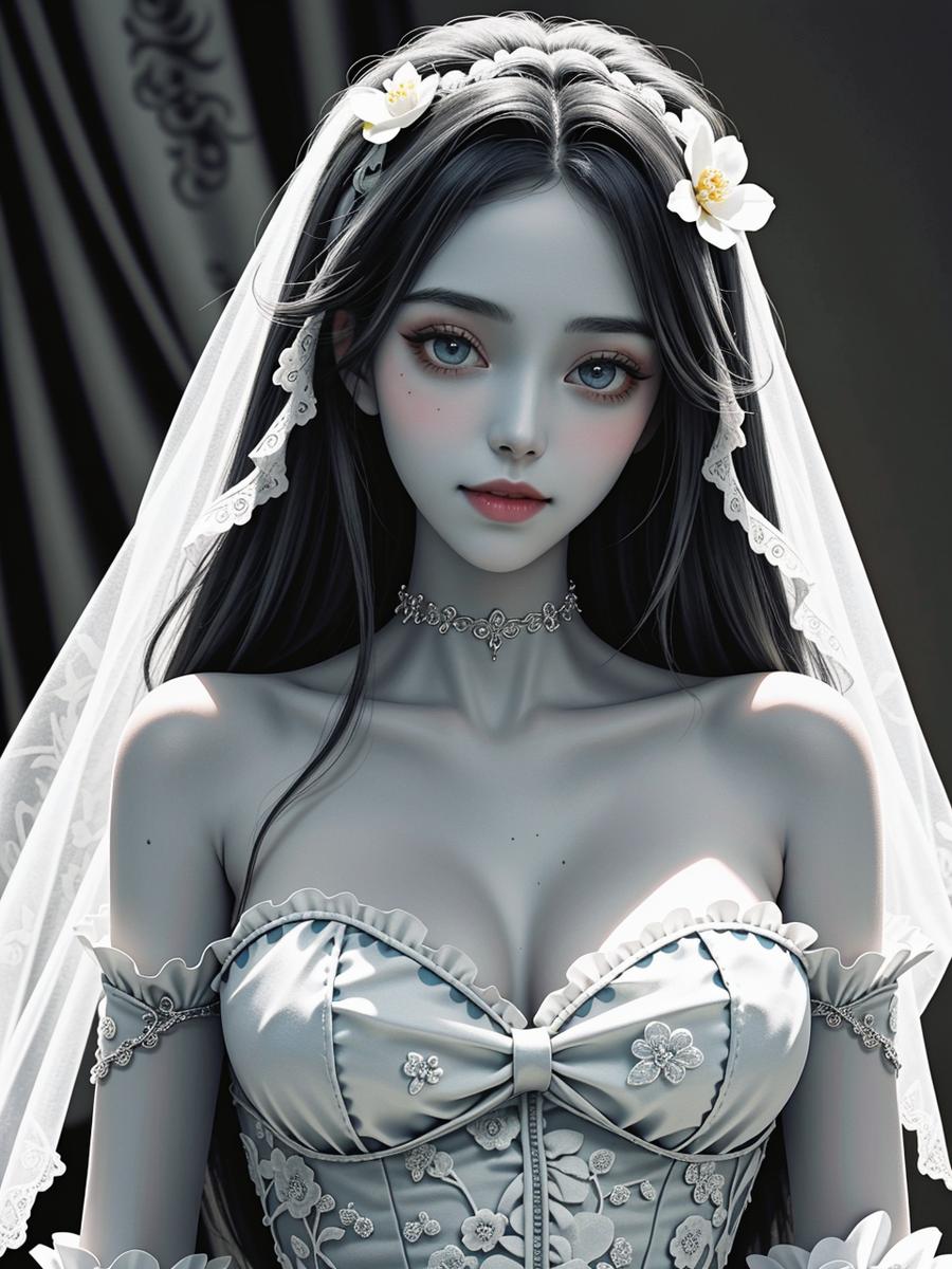 Chat with Corpse Bride, the OC character AI chatbot