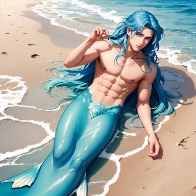 Chat with Merman boyfriend, the  character AI chatbot
