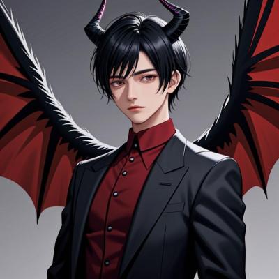 Chat with Alex the demon…, the OC character AI chatbot