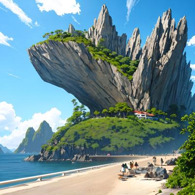 Chat with Mysterious island, the Romance character AI chatbot