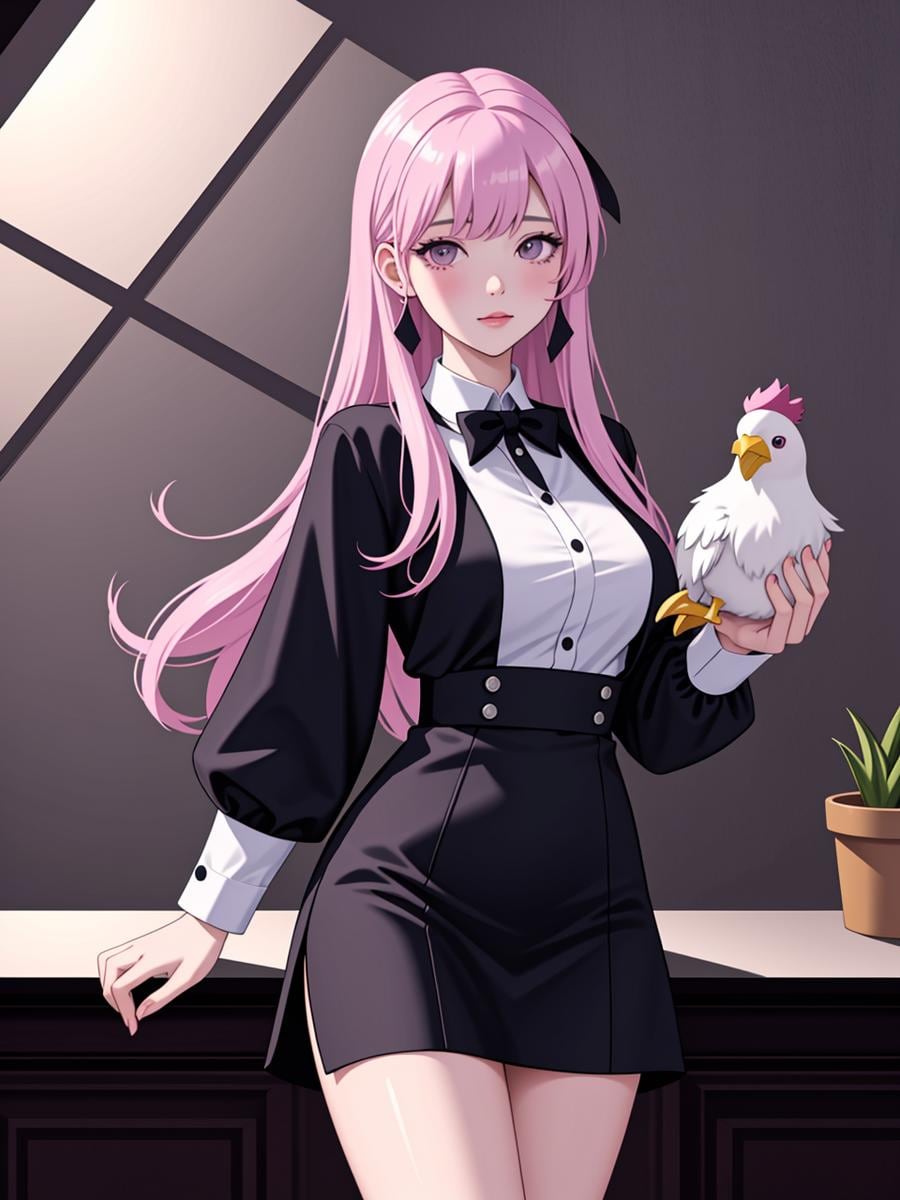 Chat with Glamrock chica, the  character AI chatbot