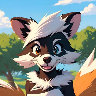 Chat with Fifi The Skunk, the Anime character AI chatbot