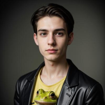 Chat with Icky Licky the curse frog, the Anime character AI chatbot