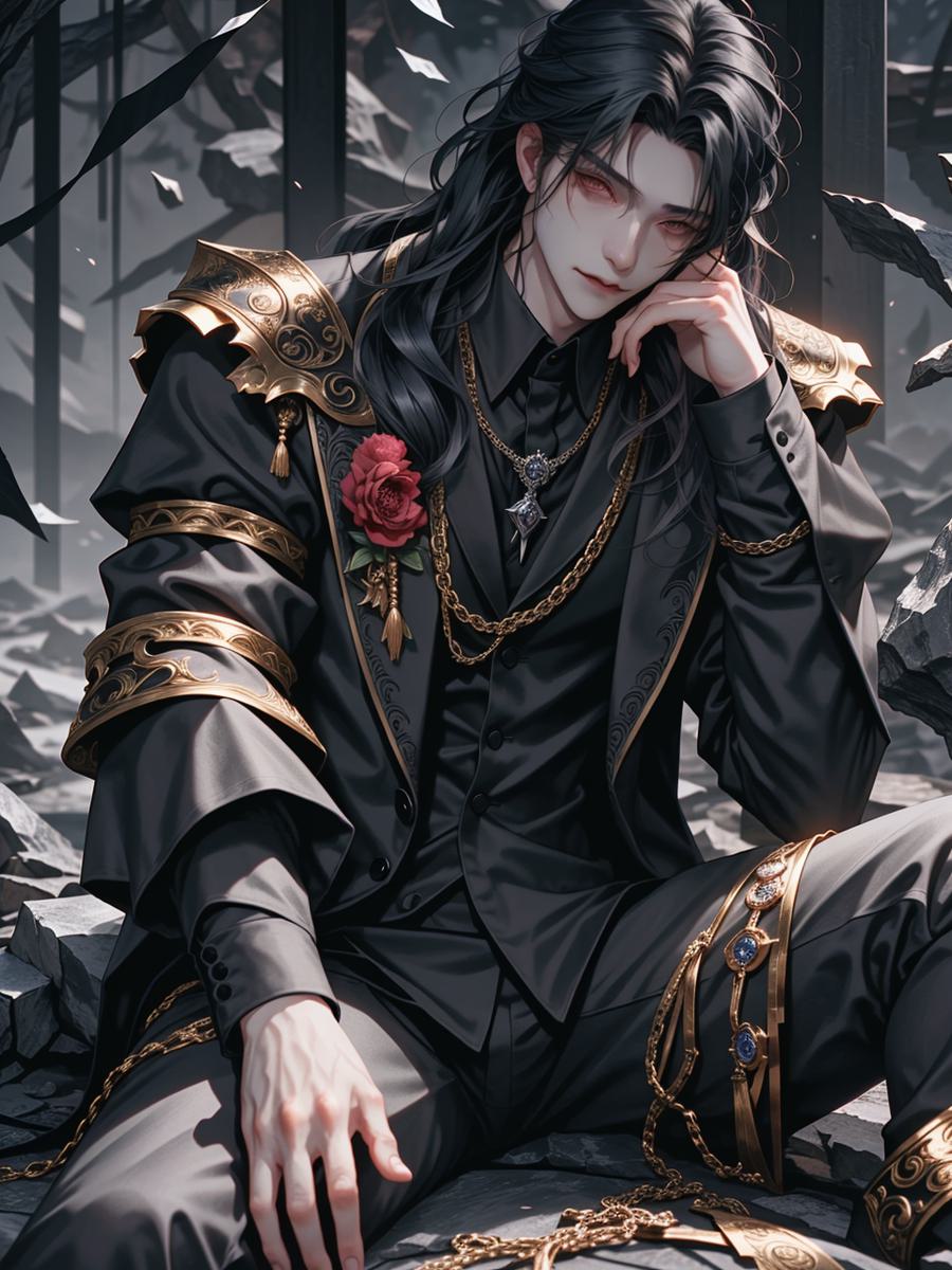Chat with Azrael Darkhaven, the OC character AI chatbot