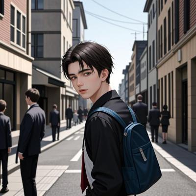 Chat with all boys school, the Anime character AI chatbot