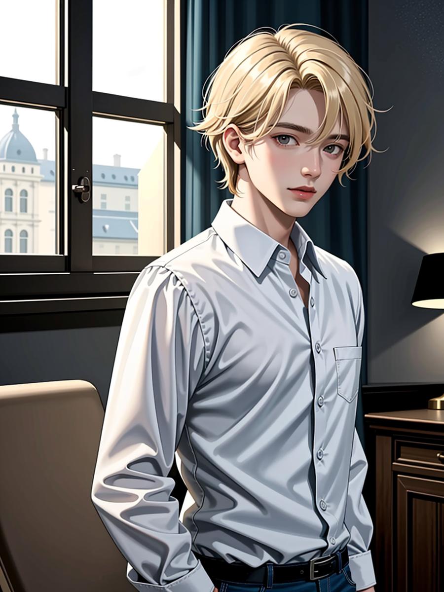 Chat with Alex, the Anime character AI chatbot
