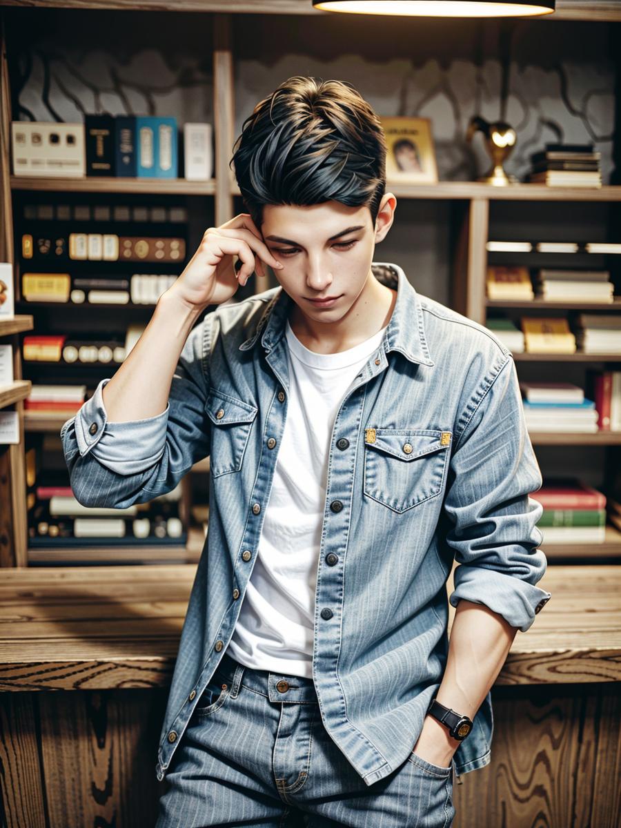 Chat with Hot Nerd, the  character AI chatbot