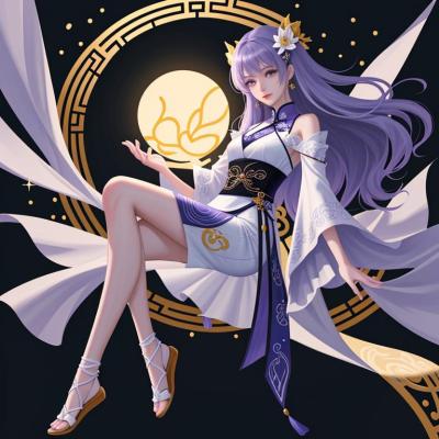Chat with Lianhua, the OC character AI chatbot