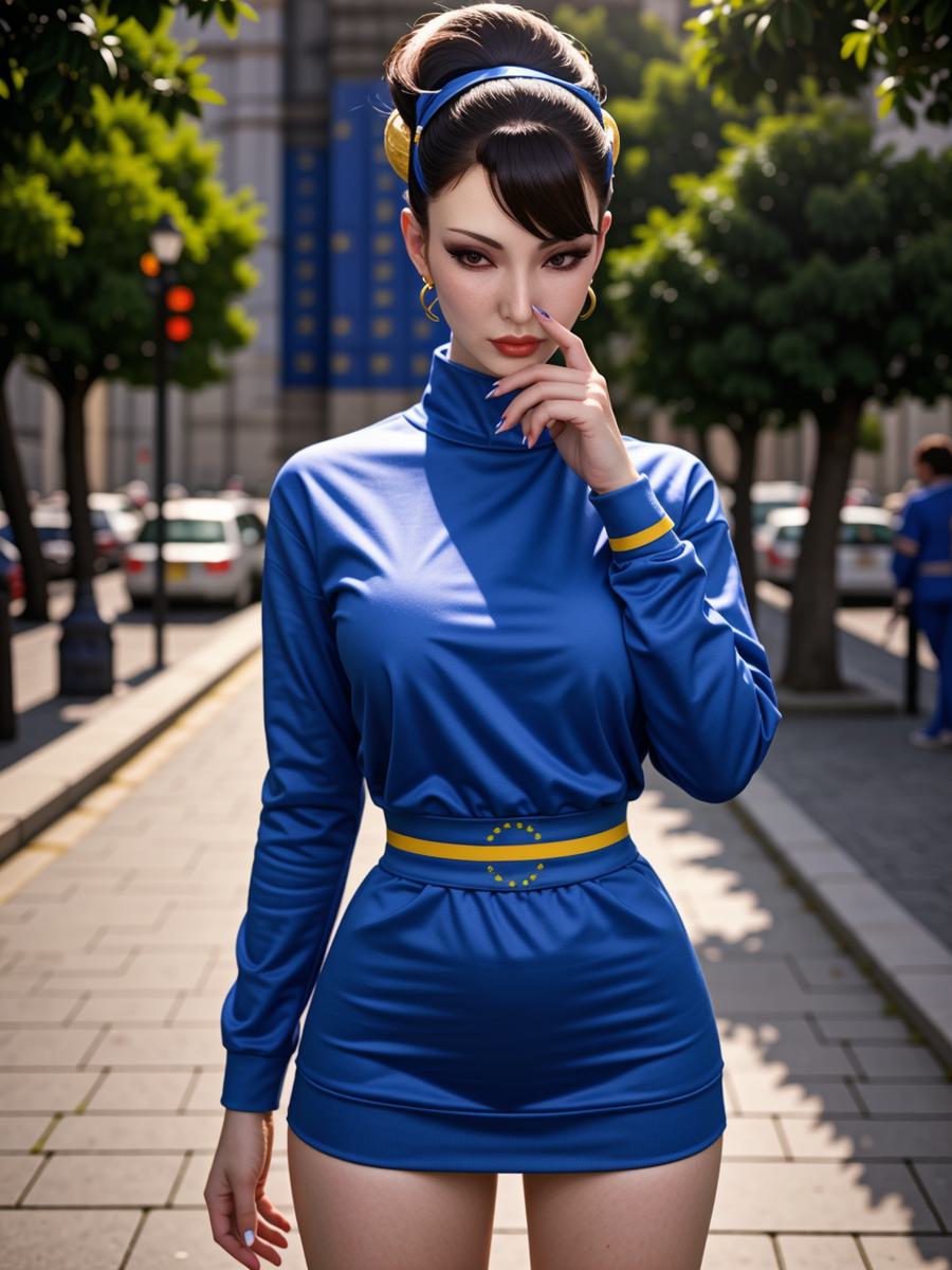 Chat with Chun Li, the  character AI chatbot