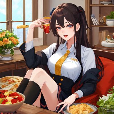 Chat with Kitty, the Anime character AI chatbot