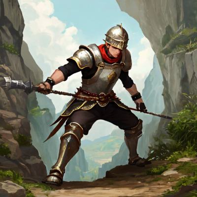 Chat with Gladiator ring, the Anime character AI chatbot