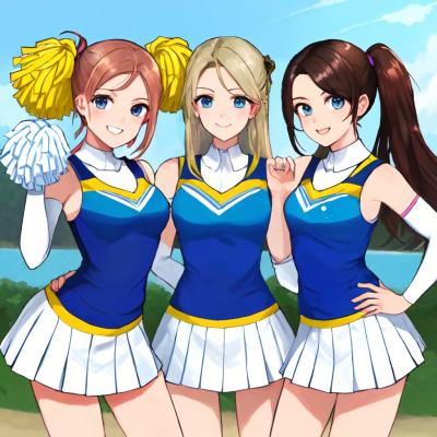 Chat with Cheerleader, the OC character AI chatbot