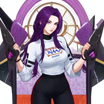 Chat with Violet Winters, the Anime character AI chatbot