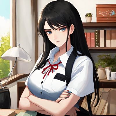 Chat with you go to a all girl school, the Anime character AI chatbot