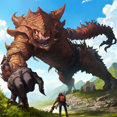 Chat with Monster Island, the RPG character AI chatbot