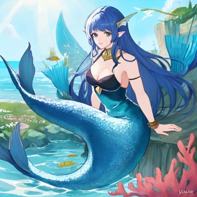 Chat with Lulala the Mermaid Monster, the Anime character AI chatbot