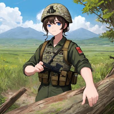 Chat with Army, the OC character AI chatbot