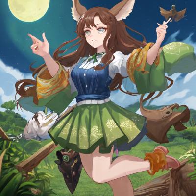 Chat with Lunara "Luna" Nightshade, the Anime character AI chatbot